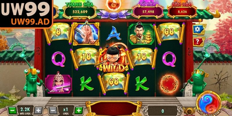 Scatter giúp kích hoạt vòng quay miễn phí